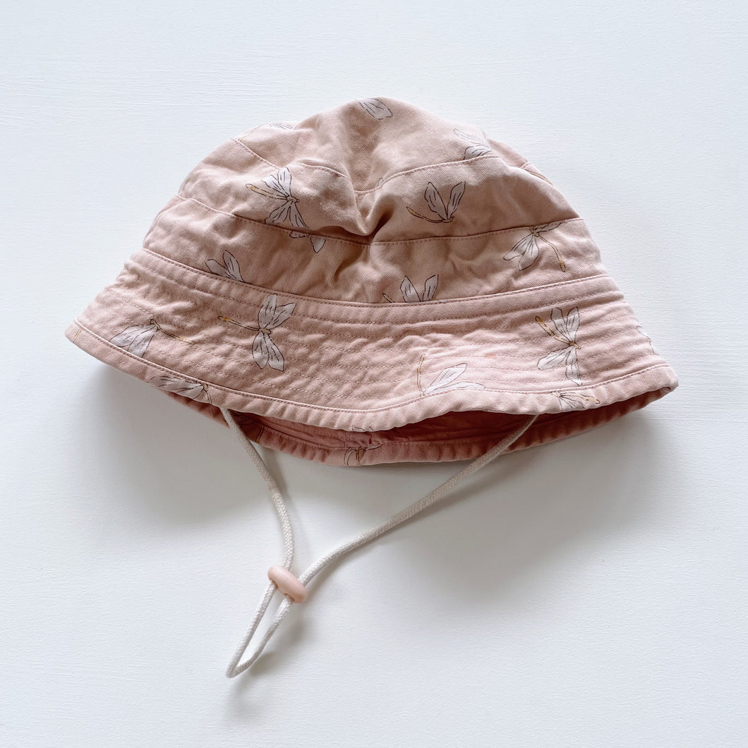 Nature Baby Organic Pink Kindy Sun Hat (large/6-24m)