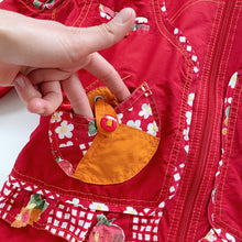 Load image into Gallery viewer, Vintage Strawberry Jacket Red (3-4y)
