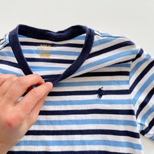 Load image into Gallery viewer, Polo Ralph Lauren T-Shit Blue Stripes (5y)

