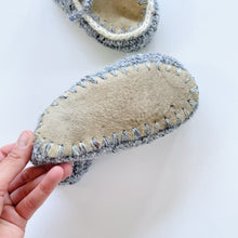 Load image into Gallery viewer, Handmade Wool/Sheepskin Slippers (EU24)
