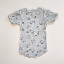 Load image into Gallery viewer, Nature Baby Organic Cotton T-Shirt Cats/Light Blue (2y)
