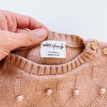 Load image into Gallery viewer, Wilson &amp; Frenchy Cotton/Bamboo/Wool Jumper Rust (6-12m)
