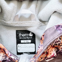 Load image into Gallery viewer, Therm Hooded Jacket Tiger Mosaic (1y)
