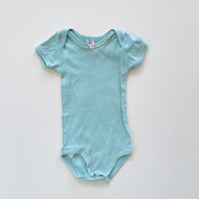 Load image into Gallery viewer, Petit Bateau S/S Bodysuit Blue (12-18m)
