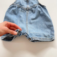 Load image into Gallery viewer, Animal Crackers Denim Bubble Romper (1y)

