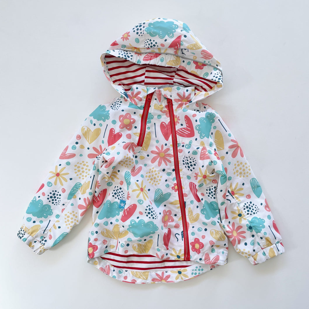 Floral Light Weight Jacket *kindy (4y)