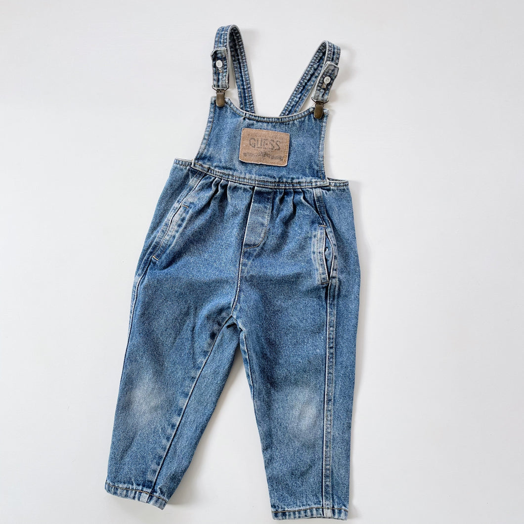 Guess Vintage Made in USA Overalls Denim (2-3y)