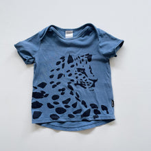 Load image into Gallery viewer, Bonds Blue Cheetah Tee (6-12m)
