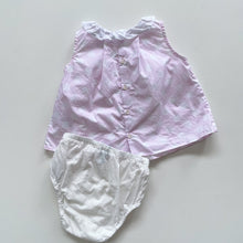 Load image into Gallery viewer, Jacadi Blouse + Baby Gap Bloomers Bundle 2x (18-24m)
