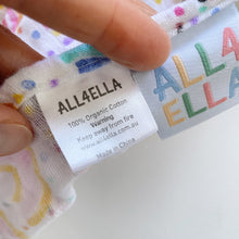 Load image into Gallery viewer, ALL4ELLA Organic Muslin Swaddle Rainbows (120cm x 120cm)
