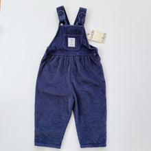 Load image into Gallery viewer, Goldie + Ace Sammy Corduroy Overalls Navy NEW (3y)
