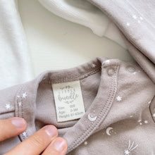 Load image into Gallery viewer, Little Bundle All-In-One/Grey Star Set (0-3m)
