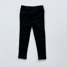 Load image into Gallery viewer, Cracked Soda Black Distressed Pants (4-5y)
