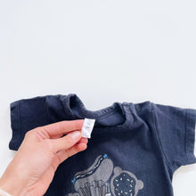 Load image into Gallery viewer, HUX Organic Romper Black (6-12m)
