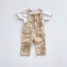 Load image into Gallery viewer, Zara T-Shirt + Overalls Bundle (6-9m)
