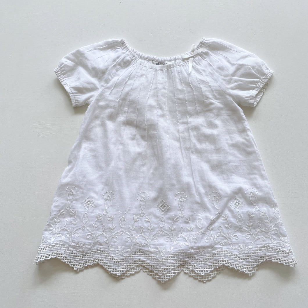 Stunning Minihaha Broderie Dress (2y)