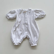 Load image into Gallery viewer, Peter Rabbit All-In-One White Pointelle (newborn)
