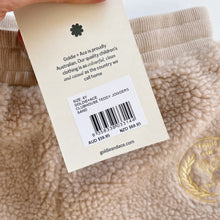 Load image into Gallery viewer, Goldie + Ace Clubhouse Teddy Joggers Sand NEW (6y)
