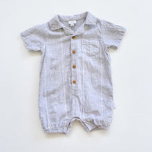 Load image into Gallery viewer, River Island Romper Grey Speckled (6-9m)

