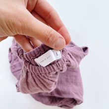 Load image into Gallery viewer, Jamie Kay Organic Muslin Romper Purple (3y)
