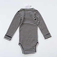Load image into Gallery viewer, Jamie Kay Organic Rib L/S Bodysuit Stripe NEW (2y)
