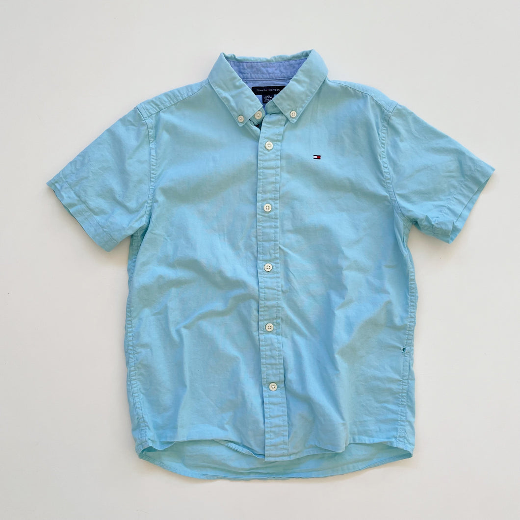 Tommy Hilfiger Blue Shirt *small repair (12y)