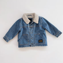 Load image into Gallery viewer, Next Sherpa Jacket Blue Denim (1y)
