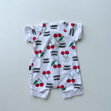 Load image into Gallery viewer, Bonds Merry Cherry Romper/Wondersuit (0-3m)

