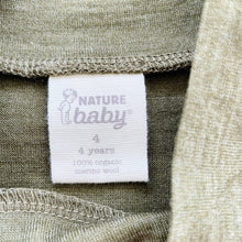 Load image into Gallery viewer, Nature Baby Merino Wool Top Green (4-5y)
