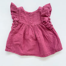 Load image into Gallery viewer, Jamie Kay Organic Eleanor Top Plum (3-6m)
