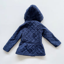 Load image into Gallery viewer, Kidk!nd Light Weight Quilt Jacket Navy (3-4y
