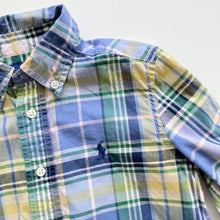 Load image into Gallery viewer, Ralph Lauren Shirt Blue Check (4y)

