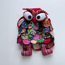 Load image into Gallery viewer, Pink/Red Owl Bag Small
