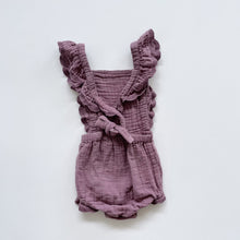 Load image into Gallery viewer, Jamie Kay Organic Muslin Romper Berry (4y)
