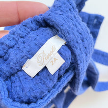 Load image into Gallery viewer, Pureté Blue Shortalls (2y/ 2A)
