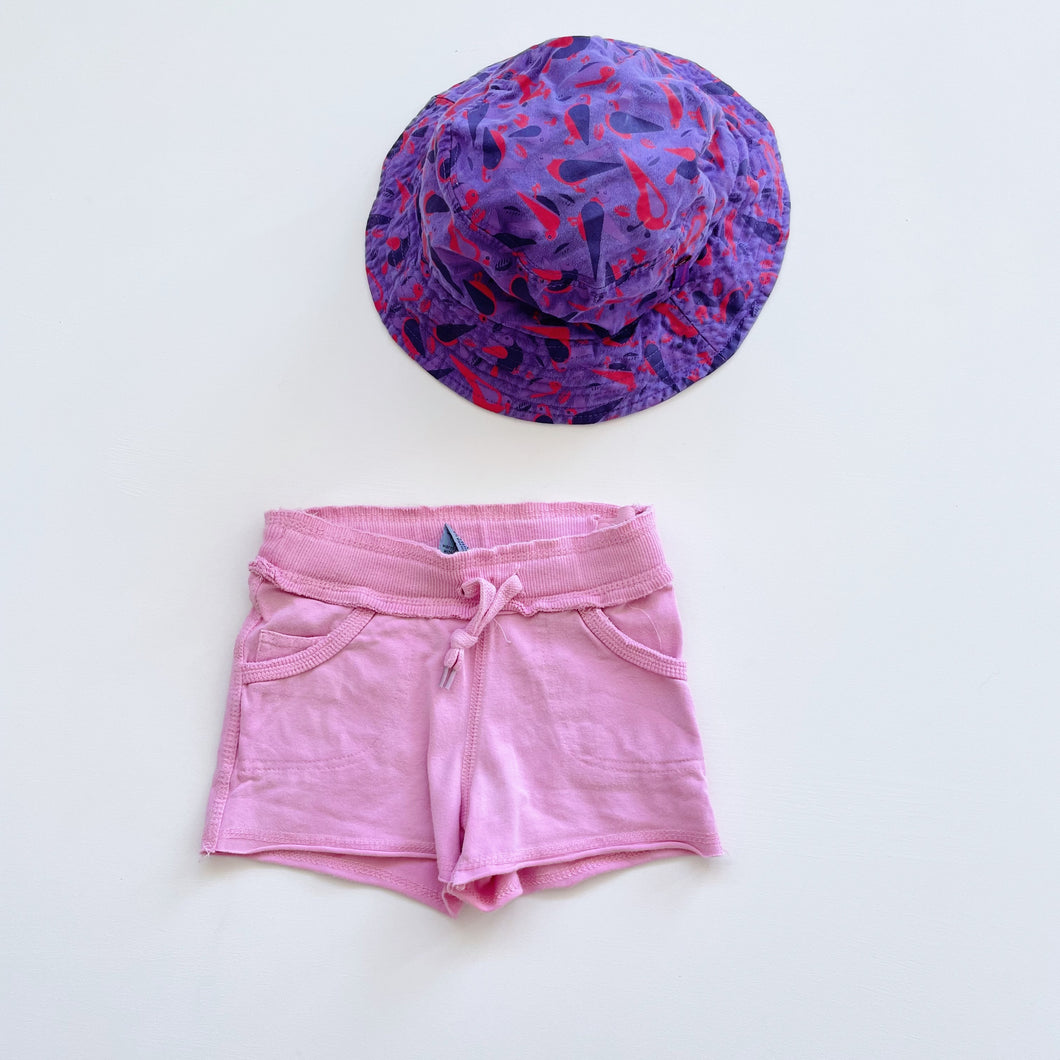 Shorts + Sun Hat Bundle (4y)
