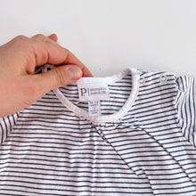 Load image into Gallery viewer, Pumpkin Patch T-Shirt B/W Stripes (18-24m)
