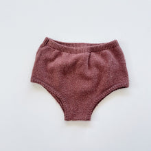 Load image into Gallery viewer, Quincy Mae Organic Knit Bloomers Maroon (12-18m)
