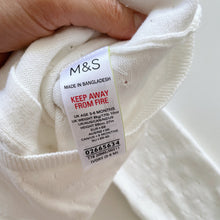 Load image into Gallery viewer, M&amp;S White Cardigan Ivory (3-6m)
