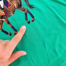 Load image into Gallery viewer, Horse Riding Kindy T-Shirt Green (4y)
