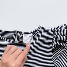 Load image into Gallery viewer, Cotton On Black &amp; White Long Sleeve Top (7y)
