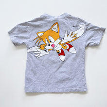 Load image into Gallery viewer, Sonic The Hedgehog Grey Tee (3y)
