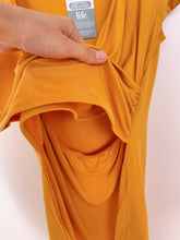 Load image into Gallery viewer, Envie de Fraise Breastfeeding/ Maternity Top Mustard NEW (L/XL)
