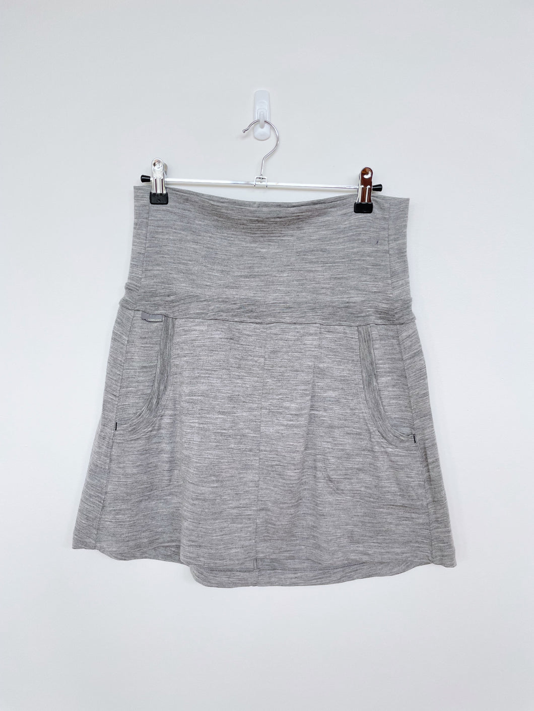 Icebreaker Grey Merino Skirt (S)