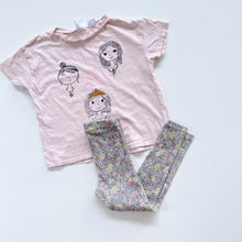 Load image into Gallery viewer, Zara Pants + Tee Kindy Set (4-5y)
