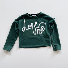Load image into Gallery viewer, Vintage Gaialuna Love Me Jumper Green (3y)
