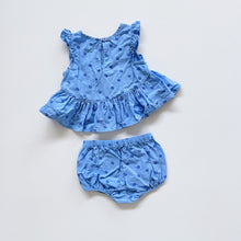 Load image into Gallery viewer, Pumpkin Patch Matching Set Blue Dots (0-3m)
