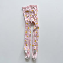 Load image into Gallery viewer, Seed Pink Floral Stockings (3y)
