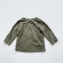 Load image into Gallery viewer, Dymples Mummy Is My World L/S Tee Green (6-12m)
