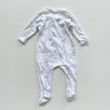 Load image into Gallery viewer, BABU Org All-In-One White/ Grey Fox (3-6m)
